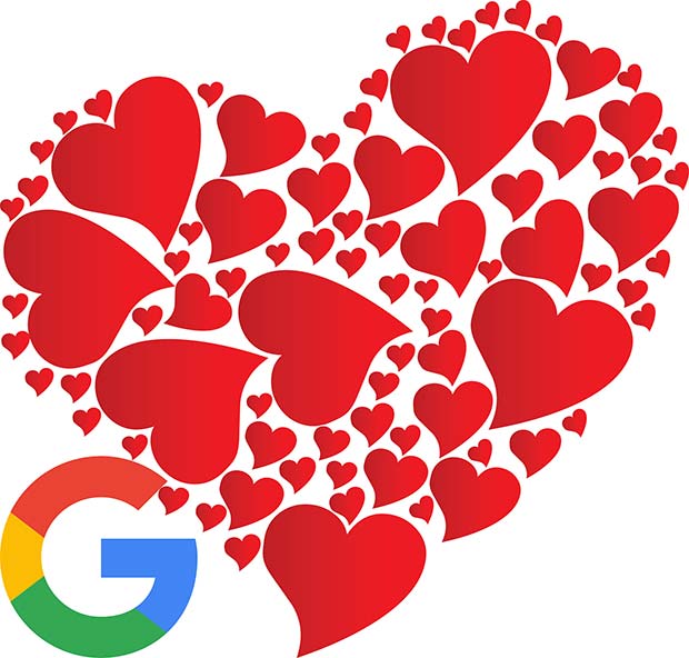 Google Valentine's Day Update