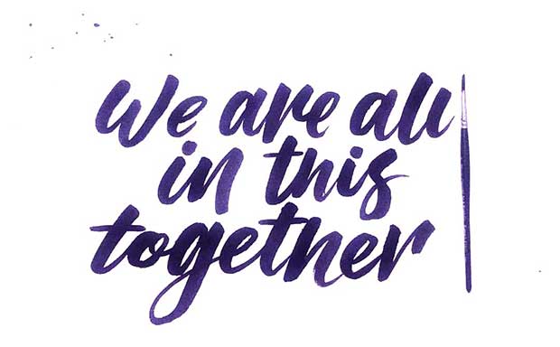 We are all in this together